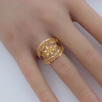 خاتم ذهب عيار 21