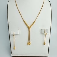 طقم ذهب كرات الدوريكاء عيار 21 وزن 16 جرام