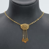 مخنق ذهب عيار 21 وزن 2.86 جرام