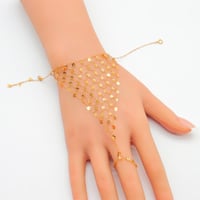 كف ذهب عيار 21 وزن 4.44 جرام