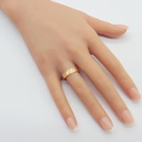 دبلة ذهب عيار 21 وزن 1.13 جرام مقاس 8 | 17