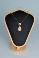 سلسال ذهب البوشرون تصميم الماس عيار 21