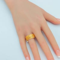 خاتم ذهب غصن الزيتون عيار 21