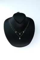 شوكر ذهب البوشرون تصميم الماسي عيار 18 بوزن 1.1 جر...