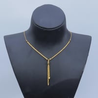 سبحة ذهب عيار 21 وزن 2.53 جرام - سلسال طويل