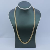 سلسال ذهب الجنزير العريض عيار 18 وزن 8.7 جرام