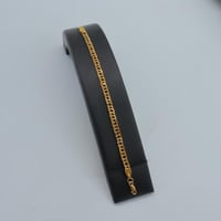 سوارة ذهب الجنزير عيار 21 وزن 5.2 جرام