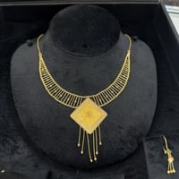 طقم الرولكس ذهب عيار 21 بتصميم كلاسيكي وزن 21.4 جر...