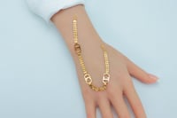 سوارة ذهب CD عيار 21 وزن 6.49 جرام