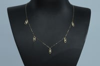 تشوكر ذهب المسيكاء تصميم الماسي عيار 18