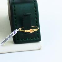 طقم ذهب تصميم كرات الدوريكاء عيار 21 وزن 7.10 جرام