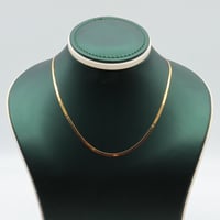 عقد ذهب الفلات عيار 18 وزن 4.2 جرام