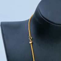 قلادة سبحة ذهب عيار 21 وزن 3.59 جرام