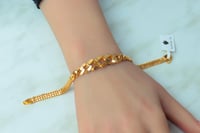 اسوارة جنزير ذهب عيار 21 مميزة وزن 12.3 جرام