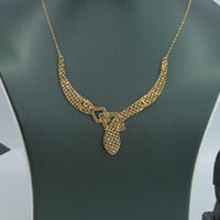 طقم ذهب عيار 21 وزن 8.18 جرام