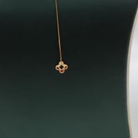 عقد ذهب الكرفتة عيار 18 وزن 1.88 جرام