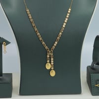 طقم ذهب عيار 21 وزن 10.83 جرام