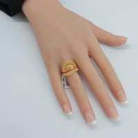 خاتم ذهب عيار 21