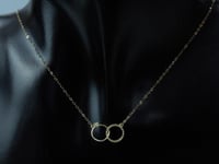 افخم سلسال ذهب جديد تصميم الماسي عيار 18 وزن 0.8 ج...