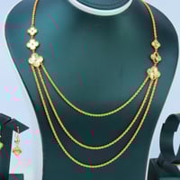 طقم ذهب شال الفان كليف عيار 21 وزن 16.65 جرام