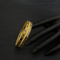 بناجر ذهب عريضة عيار 21