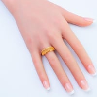 خاتم ذهب عيار 21