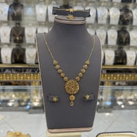 افخم طقم خطوبة ذهب للعروس عيار 21 وزن 11.9 جرام