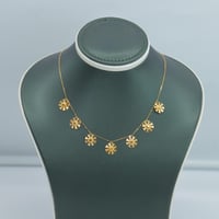 تشوكر ذهب الرمش السادة عيار 21 وزن 3 جرام