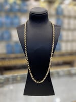 سلسال الشال تصميم حلقات الجنزير الدائرية عيار 18 و...