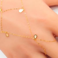 كف ذهب عيار 21 وزن 0.9 جرام