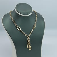 عقد ذهب ايطالي عيار 18 وزن 13.44 جرام