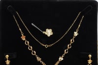 طقم ذهب عيار 21 وزن 18.78 جرام