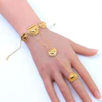 كف ذهب شرقي عيار 21 وزن 5.74 جرام