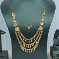 طقم ذهب عيار 21 وزن 8.35 جرام