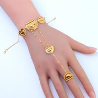 كف ذهب شرقي عيار 21 وزن 5.74 جرام