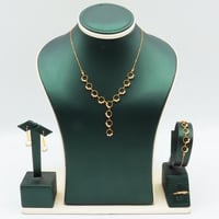 طقم ذهب كرات الدوريكاء عيار 21 وزن 7.9 جرام