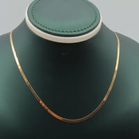 عقد ذهب الفلات عيار 18 وزن 4.2 جرام