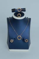 طقم ذهب اللوف عيار 21 وزن 11.4 جرام