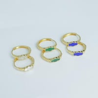 حلق ذهب دايري عيار 18 وزن 1.3 جرام