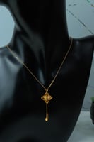 سلسال الكوين ذهب عيار 21 وزن 2.5 جرام