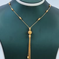 سلسال ذهب كور الببلز عيار 21 وزن 7.3 جرام