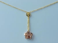 سلسال ذهب Shiny star يلبس وجهين عيار 18 وزن 4.4 جر...