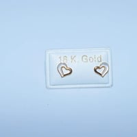 حلق طبي عيار 18 ذهب للمواليد وزن 0.3 جرام – تصميم...