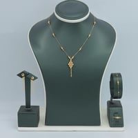 طقم ذهب الببلز عيار 21 وزن 3.3 جرام