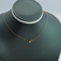 كلكشن عقد واسوارة المبروم ذهب عيار18 وزن 2.8 جرام