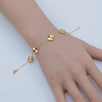 سوارة ذهب الفان كليف عيار 21 وزن 5.5 جرام