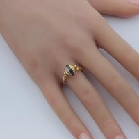 افخم خاتم بوشرون ذهب عيار 18 وزن 4.05 جرام