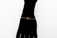 سوارة المونيكا ذهب صافي عيار 18