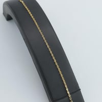 سوارة ذهب عيار 18 وزن 1.11 جرام