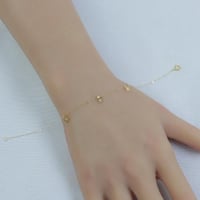 اسوارة ذهب ناعمة جدًا بتصميم رقيق عيار 18 وزن 0.3...